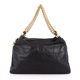 Chanel Rodeo Drive Hobo Lambskin Small Black