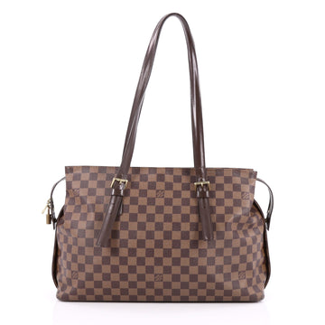 Louis Vuitton Chelsea Handbag Damier Brown