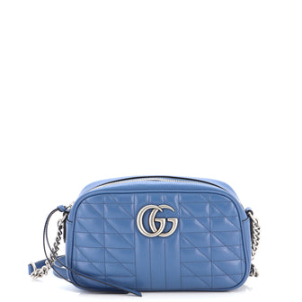Gucci GG Marmont Shoulder Bag Mixed Matelasse Leather Small