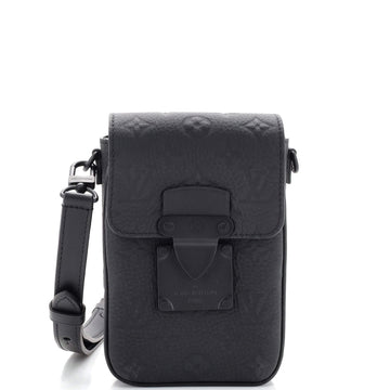 Louis Vuitton S Lock Vertical Wearable Wallet Monogram Taurillon Leather