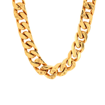 Louis Vuitton LV Chain Links Necklace Metal Gold 222827139