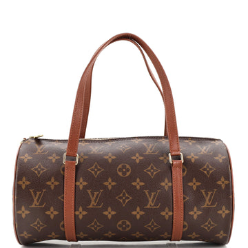 Louis Vuitton Papillon Handbag Monogram Canvas 30