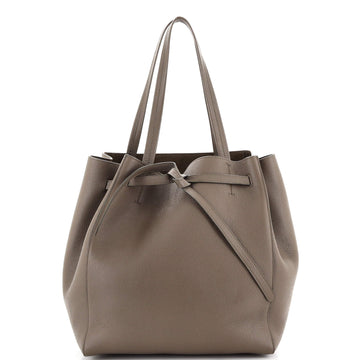 Celine Phantom Tie Cabas Tote Leather Small
