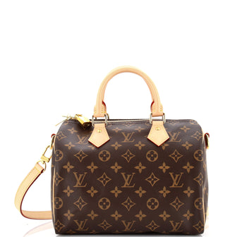Louis Vuitton Speedy Bandouliere Bag Monogram Canvas 25