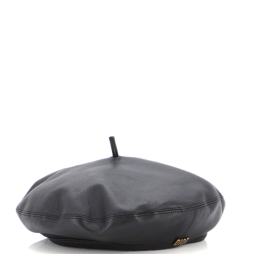 Christian Dior Diordream Beret Leather Small 222827