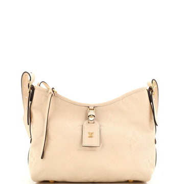 Louis Vuitton CarryAll Hobo Monogram Empreinte Giant PM