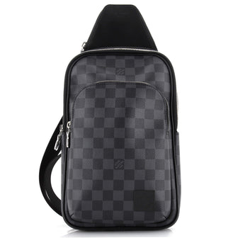 Louis Vuitton Avenue Sling Bag NM Damier Graphite Black 2228301