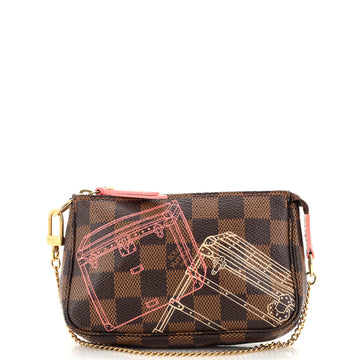 Louis Vuitton Pochette Accessoires Limited Edition Damier Mini