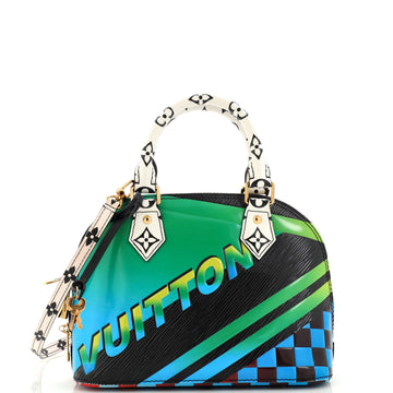 Louis Vuitton Alma Handbag Limited Edition Print Epi Leather BB