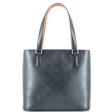 Louis Vuitton Mat Stockton Handbag Monogram Vernis