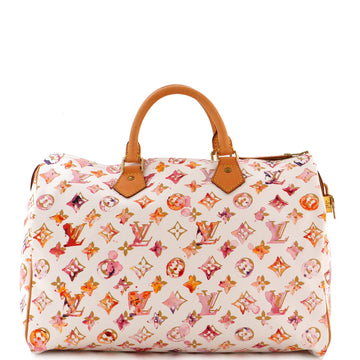 Louis Vuitton Speedy Handbag Monogram Watercolor Aquarelle 35