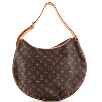 Louis Vuitton Croissant Handbag Monogram Canvas GM
