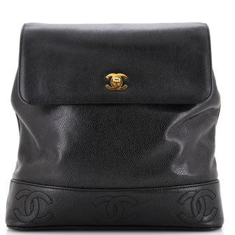 Chanel Vintage Backpack Caviar Medium