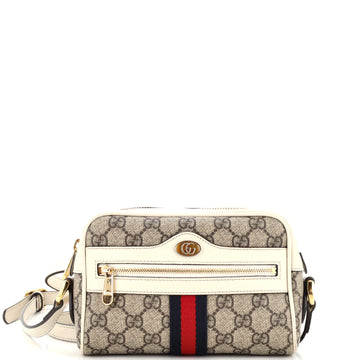 Gucci Ophidia Shoulder Bag GG Coated Canvas Mini