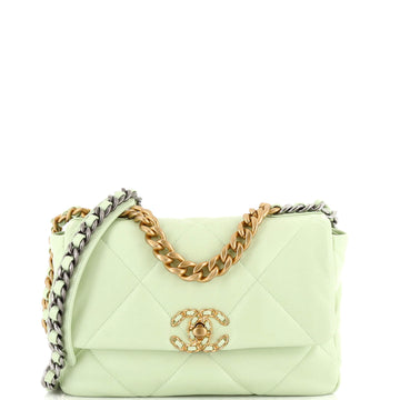 Chanel 19 Flap Bag Quilted Leather Medium
