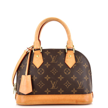 Louis Vuitton Alma Handbag Monogram Canvas BB