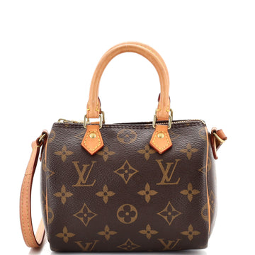 Louis Vuitton Speedy Bandouliere Bag Monogram Canvas Nano