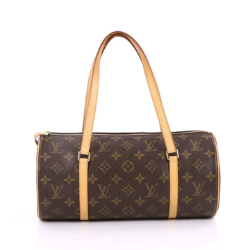 Louis Vuitton Papillon Handbag Monogram Canvas 30 Brown
