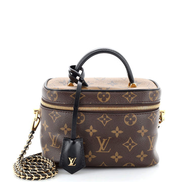 Louis Vuitton Vanity Handbag Reverse Monogram Canvas PM