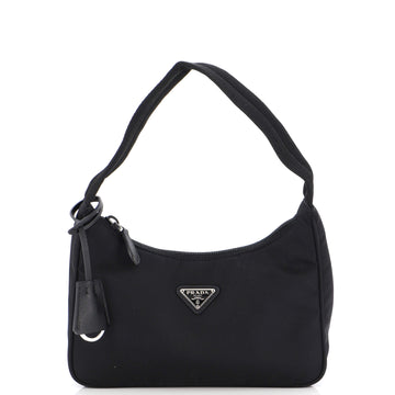 Prada Re-Edition 2000 Hobo Tessuto Mini