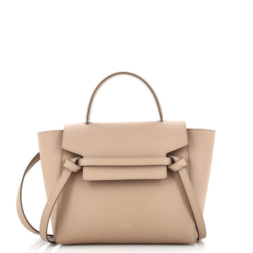 Celine Belt Bag Textured Leather Micro