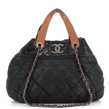 Chanel In The Mix Tote Quilted Iridescent Calfskin Medium