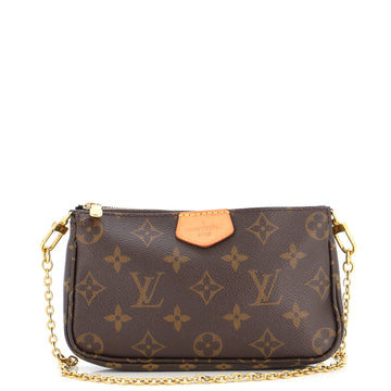 Louis Vuitton Multi Pochette Accessoires Pouch Monogram Canvas Small