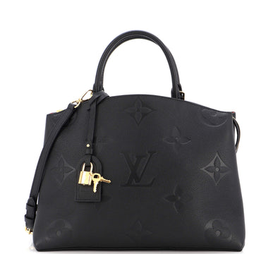 Louis Vuitton Grand Palais Handbag Monogram Empreinte Giant