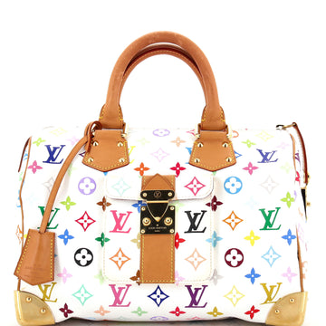 Louis Vuitton Speedy Handbag Monogram Multicolor 30