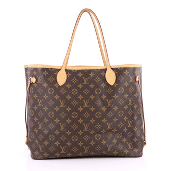 Louis Vuitton Neverfull NM Tote Monogram Canvas GM Brown 2231401