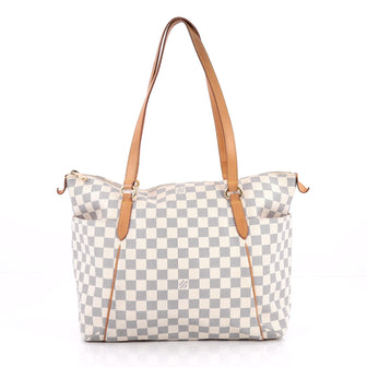 Louis Vuitton Totally Handbag Damier MM White 2231601