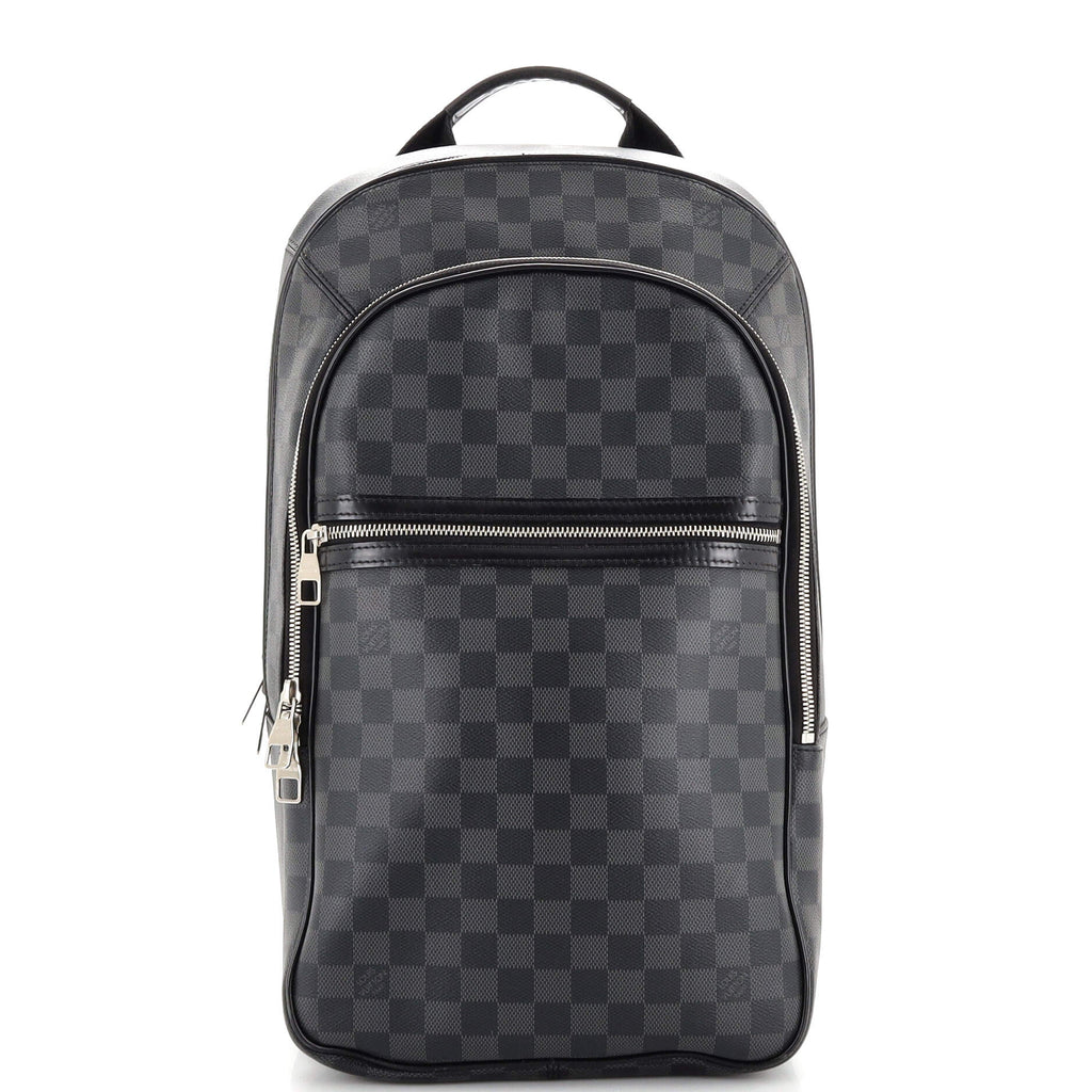 Louis Vuitton Black Damier Graphite Michael Cloth ref.544155