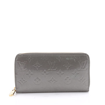 Louis Vuitton Zippy Wallet Monogram Vernis Gray 2231902
