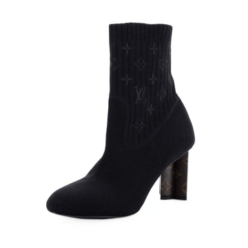 Louis Vuitton Women's Silhouette Ankle Boots Stretch Fabric