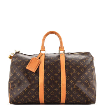 Louis Vuitton Keepall Bandouliere Bag Monogram Canvas 45