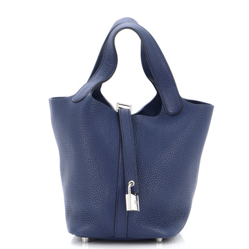 Hermes Picotin Lock Bag Clemence PM