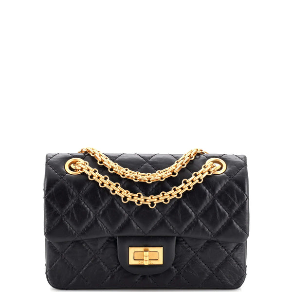 Chanel Beige/Brown Reissue 2.55 Quilted Classic Calfskin Leather