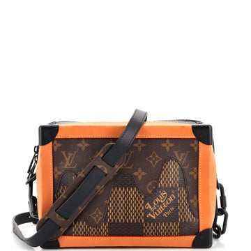 Louis Vuitton Nigo Soft Trunk Bag Limited Edition Giant Damier and Monogram Canvas