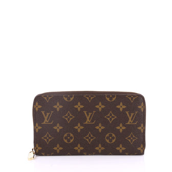 Louis Vuitton Zippy Organizer Monogram Canvas Brown 2232901