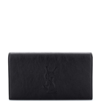 Saint Laurent Belle de Jour Clutch Leather Large