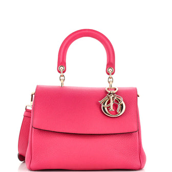 Christian Dior Be Dior Bag Pebbled Leather Small