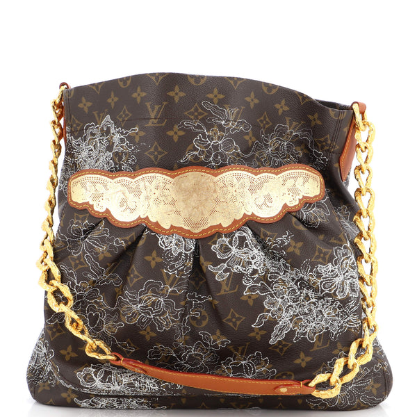 LOUIS VUITTON Limited Edition DENTELLE FERSEN Shoulder Bag For