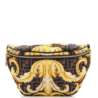 Versace x Fendi Fendace Belt Bag Printed Zucca Nylon