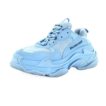 Balenciaga Men's Triple S Sneakers Fabric and Mesh with Faux Leather