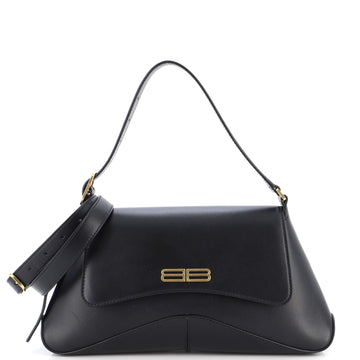 Balenciaga XX Flap Street Shoulder Bag Leather Medium