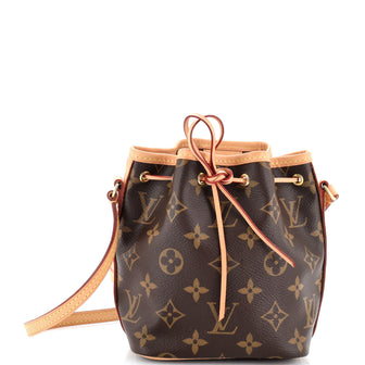 Louis Vuitton Noe Handbag Monogram Canvas Nano