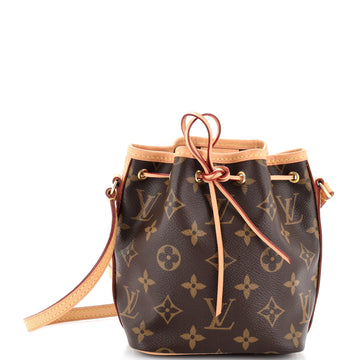Louis Vuitton Noe Handbag Monogram Canvas Nano