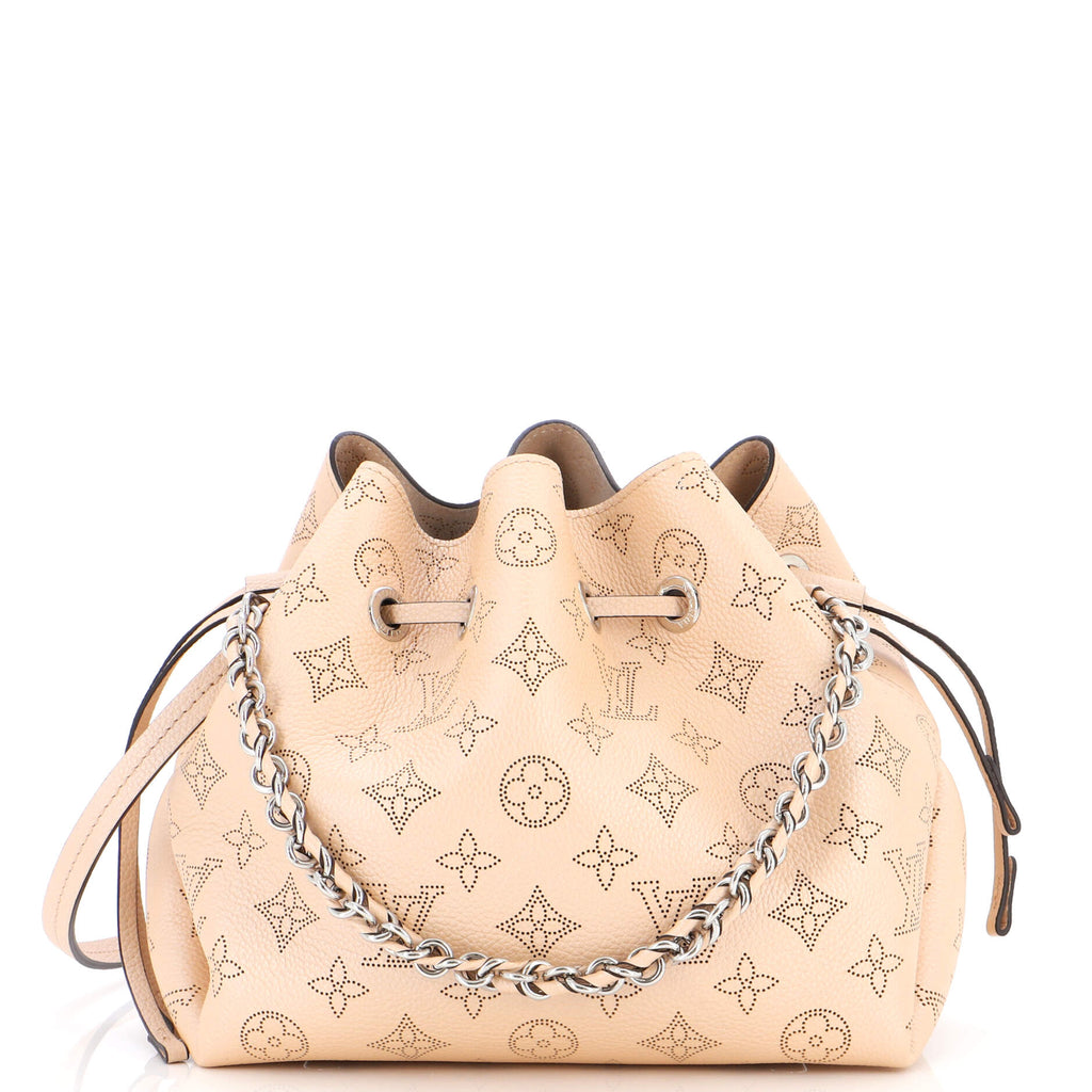 Louis Vuitton Bella Bucket Bag Mahina Leather Neutral 2233601
