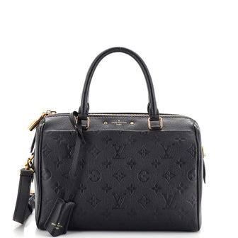 Louis Vuitton Speedy Bandouliere NM Bag Monogram Empreinte Leather 25