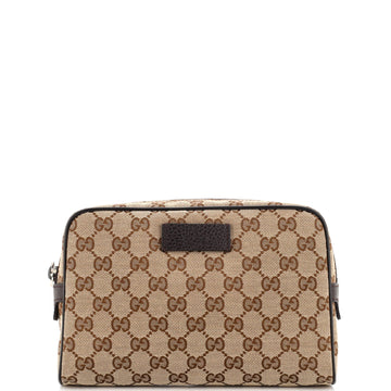 Gucci Waist Belt Bag (Outlet) GG Canvas Small